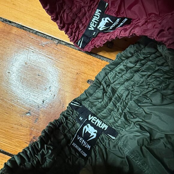 2 pair Venum Parachute Muay Thai shorts size Medium UFC Medium adjustable band - Picture 4 of 5